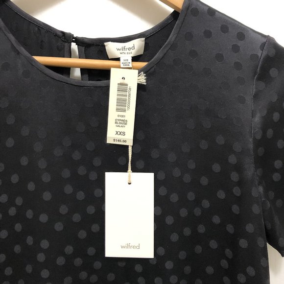 *BRAND NEW* Aritzia Wilfred Cypress Blouse - Size XXS - Picture 2 of 7